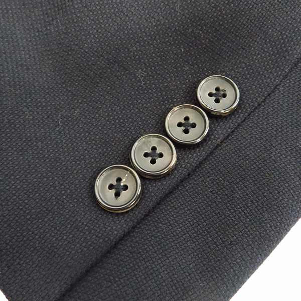 実際に弊社で買取させて頂いたBARNEYS NEWYORK/バーニーズニューヨーク ウール ニットテーラードジャケット/50の画像 5枚目