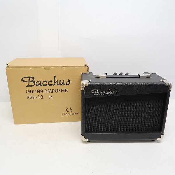 実際に弊社で買取させて頂いたBacchus/バッカス BBA-10 10W 自宅練習用 ベースアンプ
