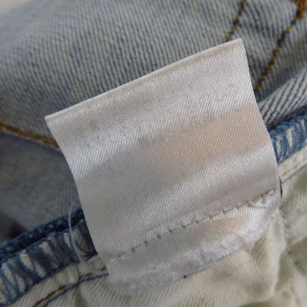 実際に弊社で買取させて頂いた【JPタグ】Dior HOMME/ディオールオム 10SS ダメージ加工 スキニーデニムパンツ 0E31J0541418/27の画像 5枚目