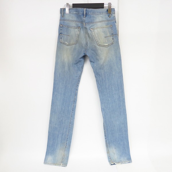 実際に弊社で買取させて頂いた【JPタグ】Dior HOMME/ディオールオム 10SS ダメージ加工 スキニーデニムパンツ 0E31J0541418/27の画像 1枚目