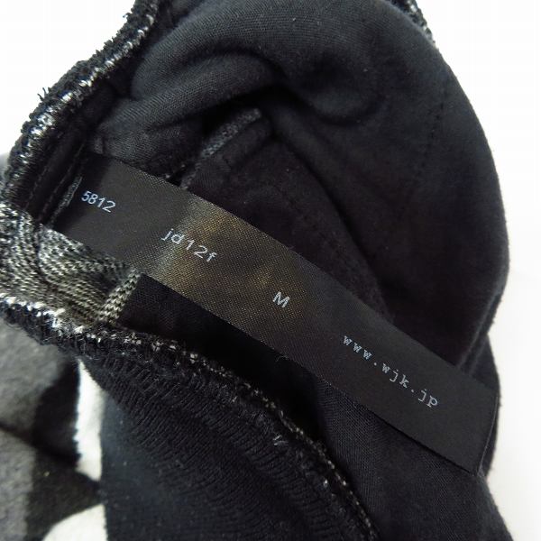 実際に弊社で買取させて頂いたwjk/ダブルジェイケイ 2017SS jacquard patchwork shorts/ジャガードパッチワークショーツ/Mの画像 2枚目