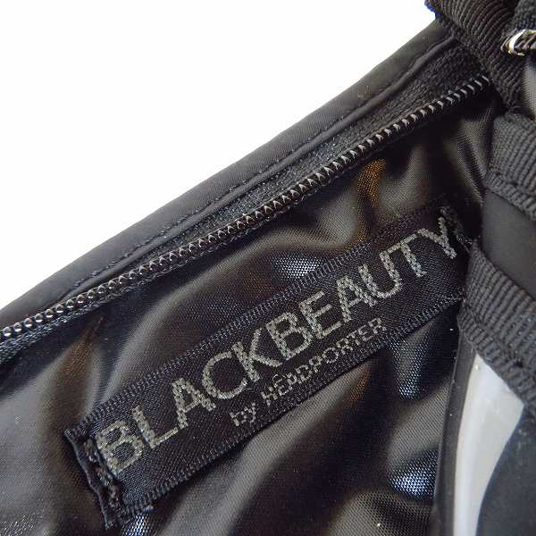 実際に弊社で買取させて頂いたHEAD PORTER/ヘッドポーター BLACK BEAUTY L字ファスナー 財布 コインケースの画像 5枚目