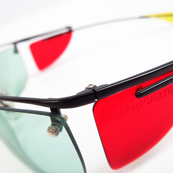 実際に弊社で買取させて頂いたJean Paul GAULTIER/ジャンポールゴルチエ ヴィンテージ サングラス 56-0103の画像 6枚目