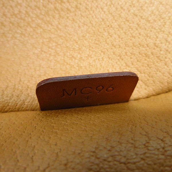 実際に弊社で買取させて頂いたCELINE/セリーヌ マカダム柄 PVC バニティハンドバッグ の画像 5枚目