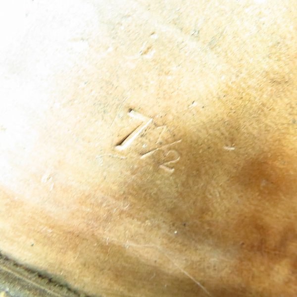 実際に弊社で買取させて頂いたBARNEYS NEWYORK/バーニーズニューヨーク パンチドキャップトゥシューズ/7.5の画像 5枚目