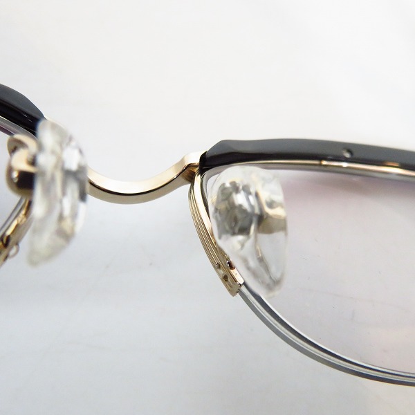 実際に弊社で買取させて頂いた999.9/フォーナインズ 度入り眼鏡 アイウェア/メガネフレーム/M-18 9001の画像 3枚目