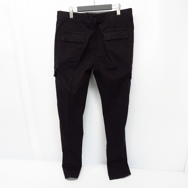 実際に弊社で買取させて頂いたC.P.COMPANY/シーピーカンパニー カーゴパンツ ブラック/50の画像 1枚目