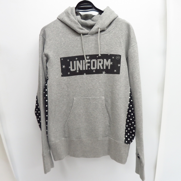 実際に弊社で買取させて頂いたUNIFORM EXPERIMENT/ユニフォームエクスペリメント 16SS BROAD DOT SIDE PANEL PULL OVER PARKA UE-160032 2