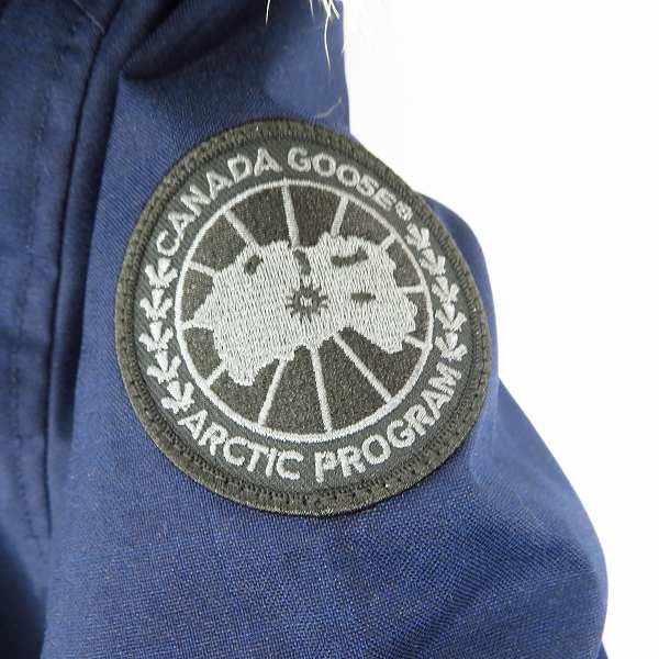 実際に弊社で買取させて頂いた【JPタグ】CANADA GOOSE/カナダグース EDIFICE別注 CRESTON PARKA/クレストン パーカ ダウンジャケット 3481JMB/2XSの画像 7枚目