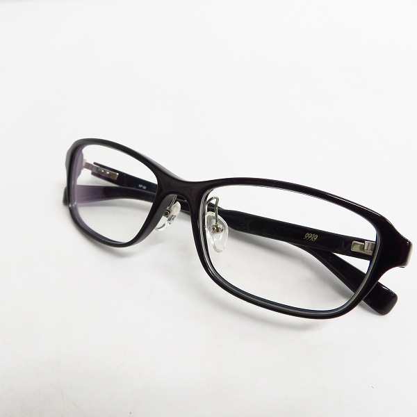 実際に弊社で買取させて頂いた999.9/フォーナインズ フルリム メガネフレーム/眼鏡/アイウェア NP-26の画像 1枚目