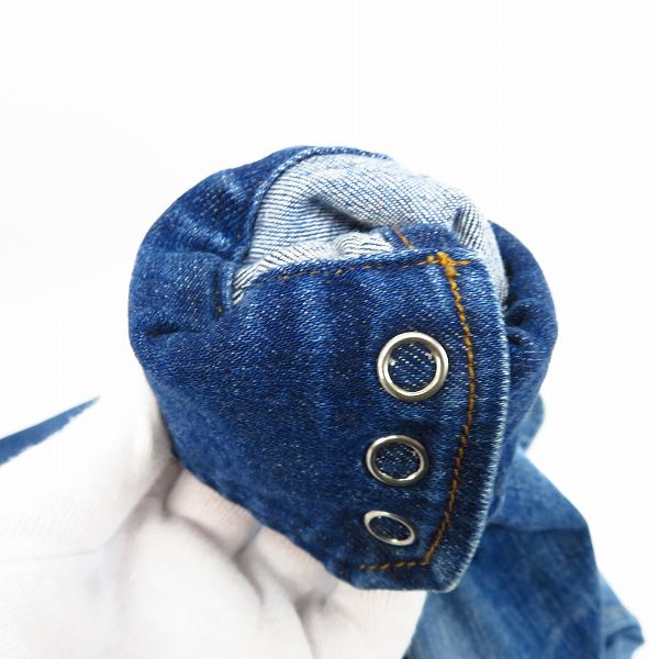 実際に弊社で買取させて頂いたAKM/エーケーエム デニムシャツ ウォッシュ加工 CNU051/Lの画像 6枚目