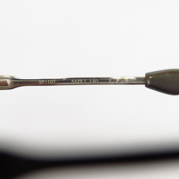 実際に弊社で買取させて頂いた999.9/フォーナインズ メタルフレーム 度入り眼鏡/メガネフレーム シルバー/SP-10T 2の画像 6枚目