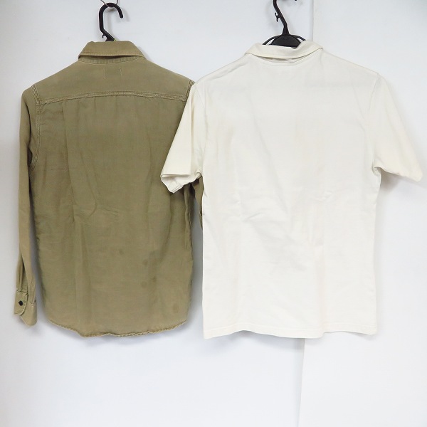 実際に弊社で買取させて頂いたH.R.MARKET/ハリウッドランチマーケット BLUE BLUE/ブルーブルー シャツ 2点セット size：1の画像 1枚目