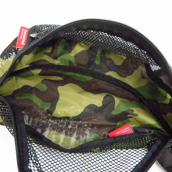 実際に弊社で買取させて頂いたManhattan Portage/マンハッタンポーテージ アレイキャット ウエストバッグ MP1101-MESH-2-CD-L の画像 4枚目