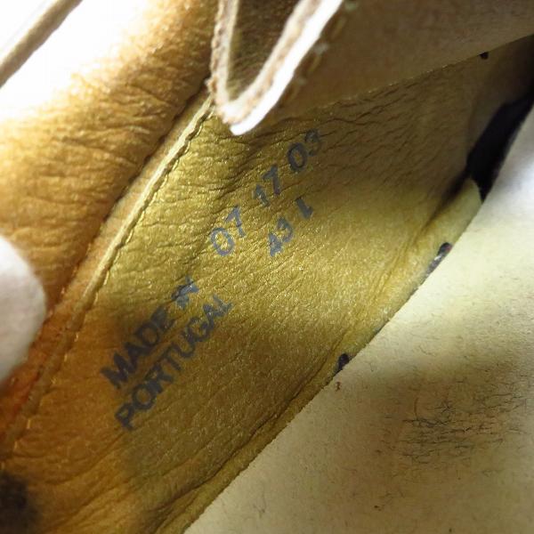 実際に弊社で買取させて頂いたBIRKENSTOCK/ビルケンシュトック Pasadena/パサデナ ナチュラル レザー シューズ/28の画像 6枚目