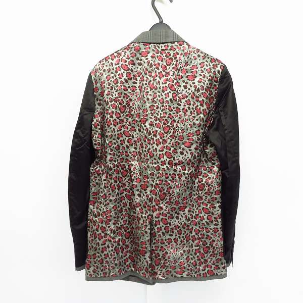 実際に弊社で買取させて頂いたDRIES VAN NOTEN/ドリスヴァンノッテン デザイン切り替えジャケット/48の画像 1枚目