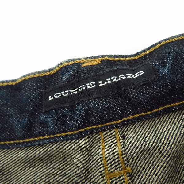 実際に弊社で買取させて頂いたLounge Lizard/ラウンジリザード ペイント ダメージ加工 デニムパンツ ジーンズ/3の画像 2枚目