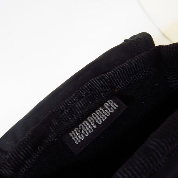 実際に弊社で買取させて頂いたHEAD PORTER/ヘッドポーター BLACK BEAUTY マルチケース ポーチの画像 4枚目