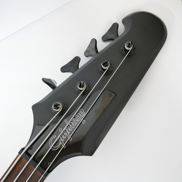 実際に弊社で買取させて頂いた★Epiphone/エピフォン Gothic Thunderbird IV サンダーバード エレキベース ソフトケース付きの画像 1枚目