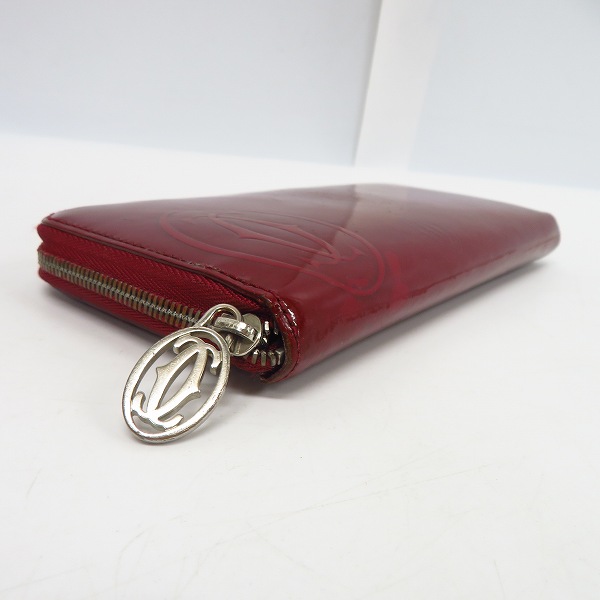 実際に弊社で買取させて頂いたCartier/カルティエ ハッピーバースデー ラウンドファスナー長財布 L3001283の画像 2枚目