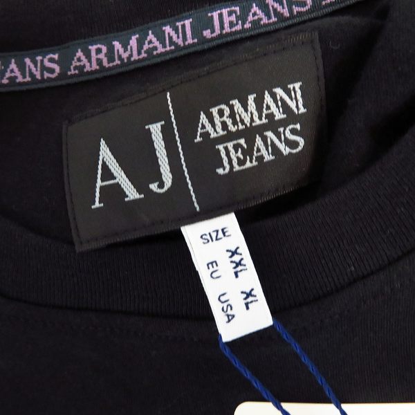 実際に弊社で買取させて頂いた【未使用】ARMANI JEANS/アルマーニジーンズ プリント Tシャツ XLの画像 2枚目