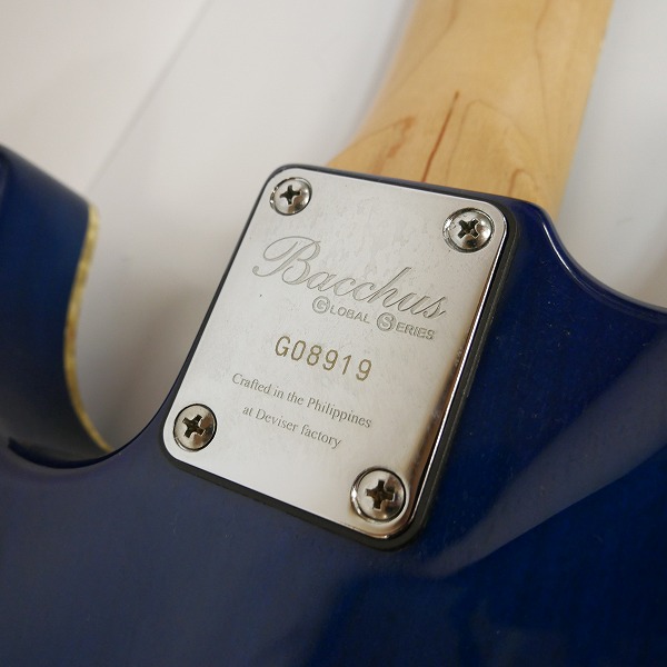 実際に弊社で買取させて頂いた★Bacchus/バッカス GLOBAL SERIES ジャズベースタイプ ソフトケース付きの画像 6枚目