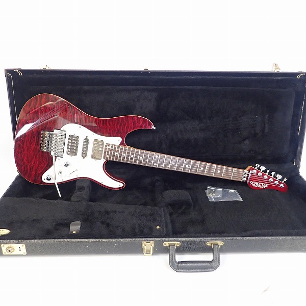 実際に弊社で買取させて頂いた★SCHECTER/シェクター SD-2-24-MH/マッチングヘッド 日本製 ハードケース付