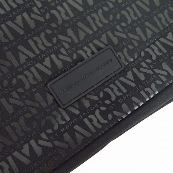実際に弊社で買取させて頂いたMARC BY MARC JACOBS/マークバイマークジェイコブス PCケース/ブリーフケース ブラック M0001052の画像 4枚目