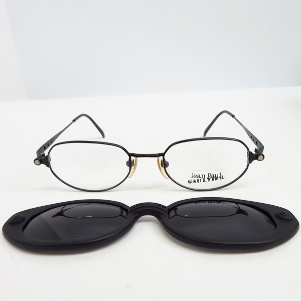 実際に弊社で買取させて頂いたJean Paul GAULTIER/ジャンポールゴルチエ ヴィンテージ 2WAY クリップオン サングラス アイウェア 56-7205の画像 8枚目