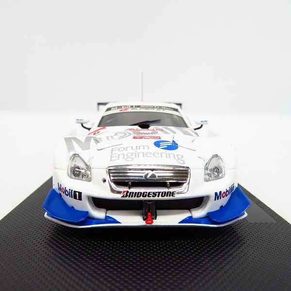 実際に弊社で買取させて頂いたEBBRO/エブロ 1/43 Mobil/モービル 1 SC SUPER GT 2006 #6 WHITE ミニカーの画像 3枚目
