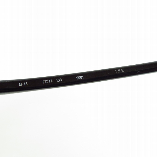 実際に弊社で買取させて頂いた999.9/フォーナインズ 度入り眼鏡 アイウェア/メガネフレーム/M-18 9001の画像 6枚目