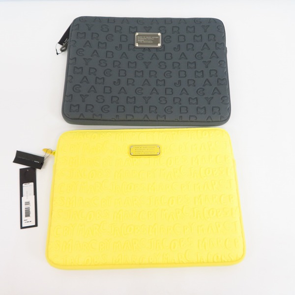 実際に弊社で買取させて頂いたMARC BY MARC JACOBS/マークバイマークジェイコブス PC タブレットケース M0003461/M6PE022 2点セット