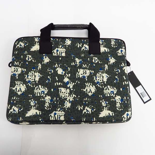 実際に弊社で買取させて頂いた【未使用】MARC BY MARC JACOBS/マークバイマークジェイコブス PCケース/ブリーフケース M0001052Aの画像 1枚目