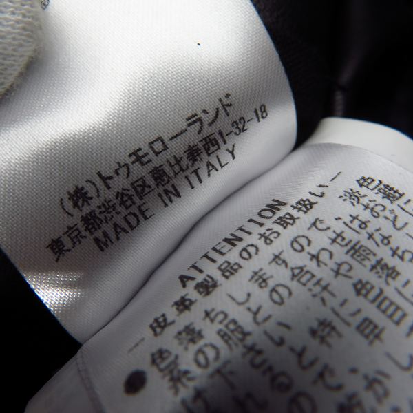 実際に弊社で買取させて頂いたGOLDEN GOOSE DELUXE BRAND/ゴールデングース ダブルライダースジャケット G28MP537 A7/Mの画像 4枚目