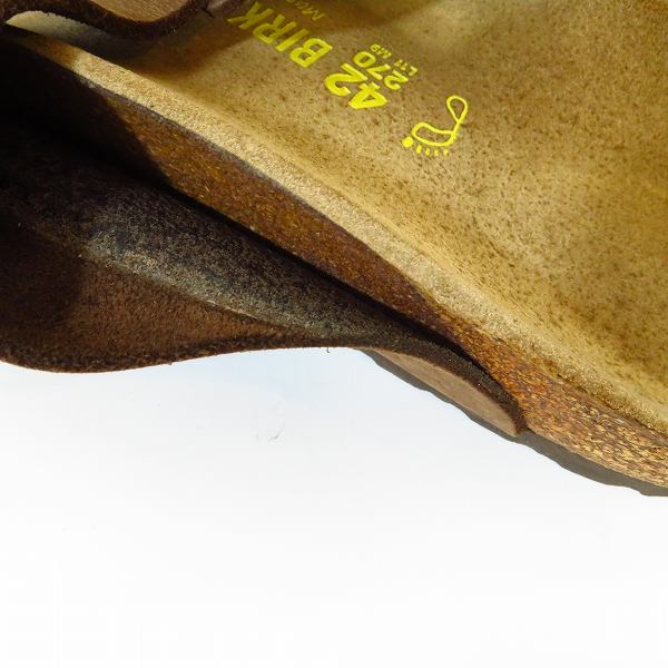 実際に弊社で買取させて頂いたBIRKENSTOCK/ビルケンシュトック Milano/ミラノ サンダル ブラウン/27の画像 6枚目