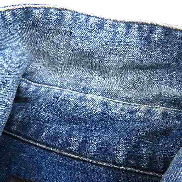 実際に弊社で買取させて頂いたAKM/エーケーエム デニムシャツ ウォッシュ加工 CNU051/Lの画像 5枚目