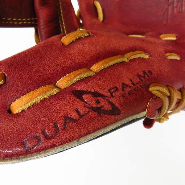 実際に弊社で買取させて頂いたRawlings/ローリングス Hyper tech/ハイパーテック 軟式/内野手 右利き用グローブ GR9HTCK41の画像 4枚目