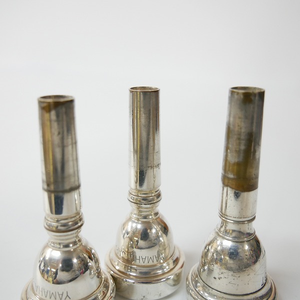 実際に弊社で買取させて頂いたYAMAHA/ヤマハ 37/37C4 アルトホルン用 マウスピース 3点セットの画像 6枚目