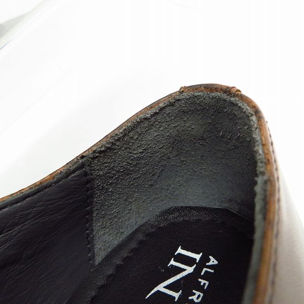 実際に弊社で買取させて頂いたalfredoBANNISTER IN/アルフレッドバニスター プレーントゥシューズ/42の画像 6枚目
