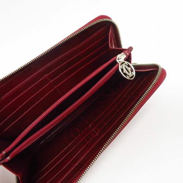 実際に弊社で買取させて頂いたCartier/カルティエ ハッピーバースデー ラウンドファスナー長財布 L3001283の画像 3枚目