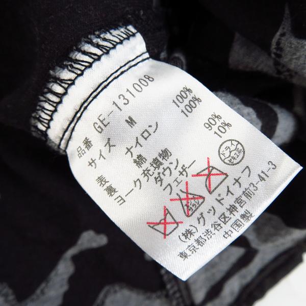 実際に弊社で買取させて頂いたGood enough/グッドイナフ 初期 薄手ダウンジャケット GE-131008/Mの画像 3枚目