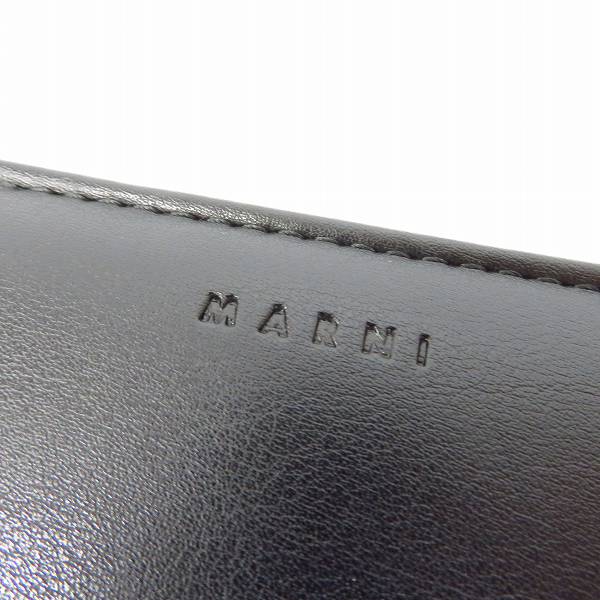 実際に弊社で買取させて頂いたMARNI/マルニ ラウンドファスナー 長財布/ウォレットの画像 3枚目