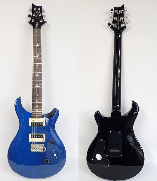 実際に弊社で買取させて頂いた★PRS/Paul Reed Smith/ポールリードスミス SE Custom 24 バードインレイ ギグケース付 の画像 1枚目