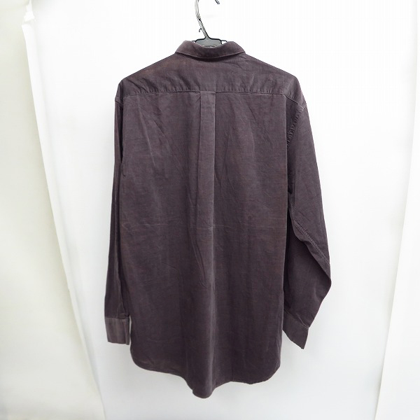 実際に弊社で買取させて頂いたARMANI EXCHANGE/アルマーニエクスチェンジ 裾ロゴ コーデュロイ長袖シャツ Sの画像 1枚目