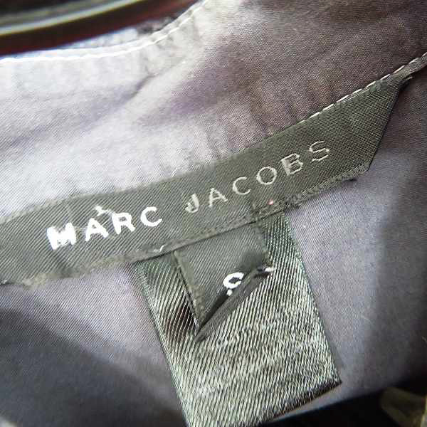 実際に弊社で買取させて頂いたMARC JACOBS/マークジェイコブス MJロゴ刺繍 ステッチデザイン 長袖シャツ Sの画像 2枚目