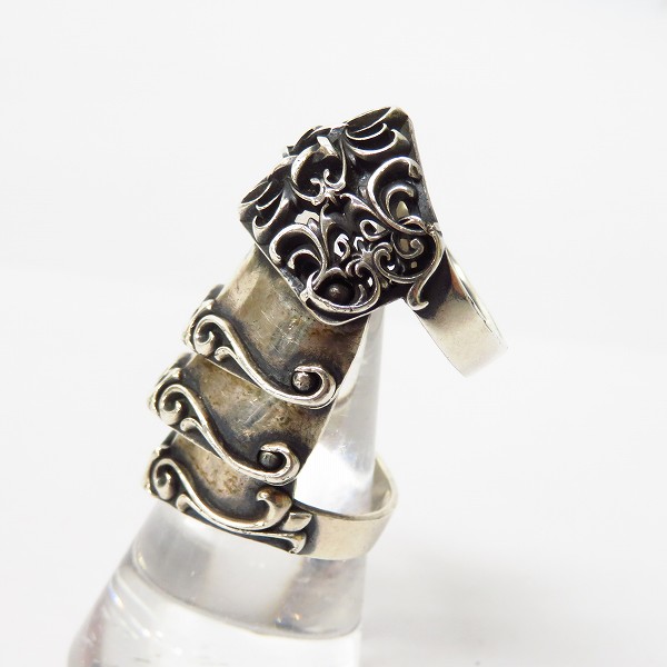 実際に弊社で買取させて頂いたDEAL DESIGN/ディールデザイン シェードアーマーリング/指輪の画像 2枚目