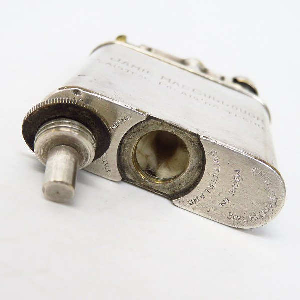 実際に弊社で買取させて頂いたdunhill/ダンヒル UNIQUE/ユニーク ハンマー オイルライター JAMIE MAC CULLOUGHの画像 2枚目