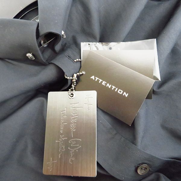 実際に弊社で買取させて頂いたNUMBER (N)INE/ナンバーナイン  L/Sデザインシャツ/3の画像 4枚目