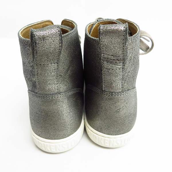 実際に弊社で買取させて頂いたBIRKENSTOCK/ビルケンシュトック BARTLETT SILVER ハイカットスニーカー/36の画像 1枚目