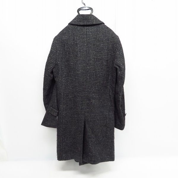 実際に弊社で買取させて頂いたURBAN RESEARCH/アーバンリサーチ ウール混 リネンダブルロングコート Mの画像 1枚目